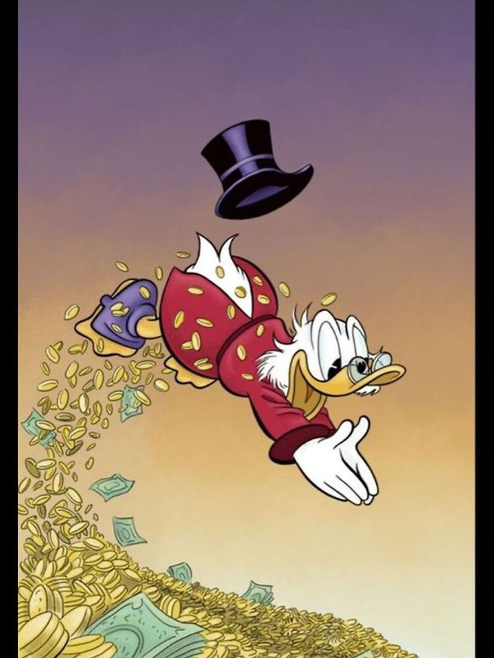 Scrooge McDuck iPhone Case
