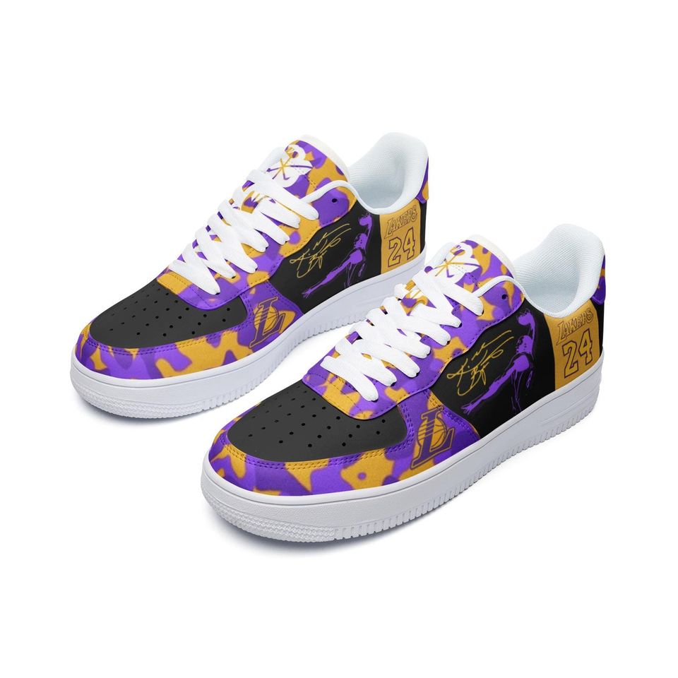 Kobe Bryant Leather Low Top Sneakers