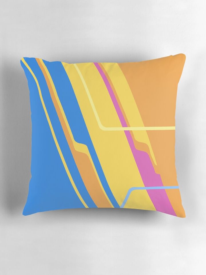 Carousel of Progress Wall Pillow