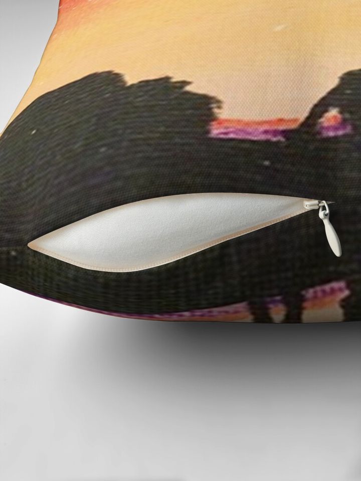 Sunset on Tatooine Pillow