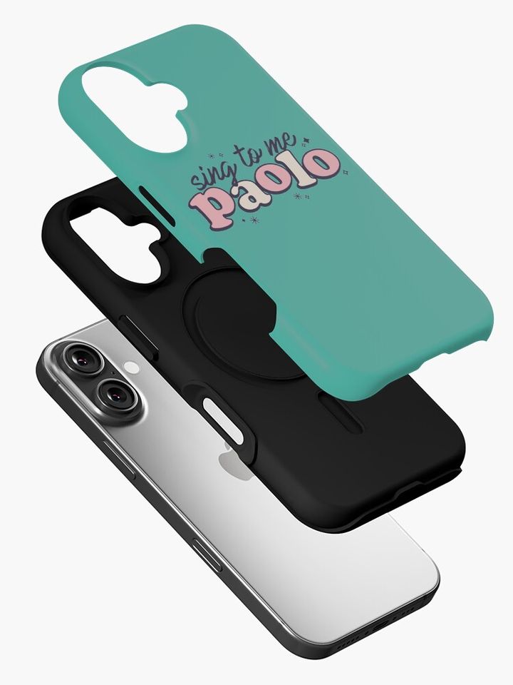 Sing to me, Paolo! iPhone Case