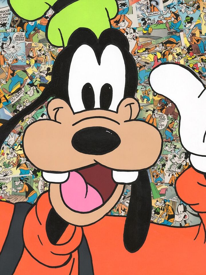 Comic Book Goofy iPhone Case
