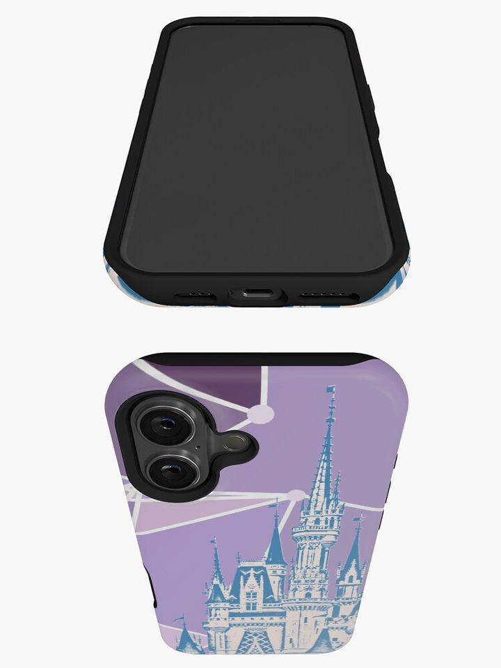Magic Castle Purple Wall iPhone Case