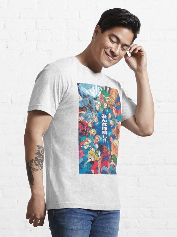 Retro Capcom art Psx manga style Essential T-Shirt