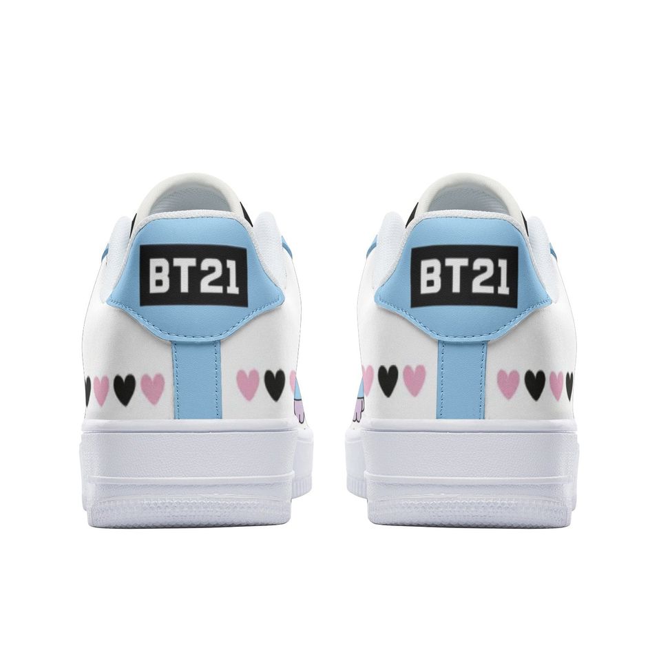 BT21 Mang Unisex Low Top Leather Sneakers