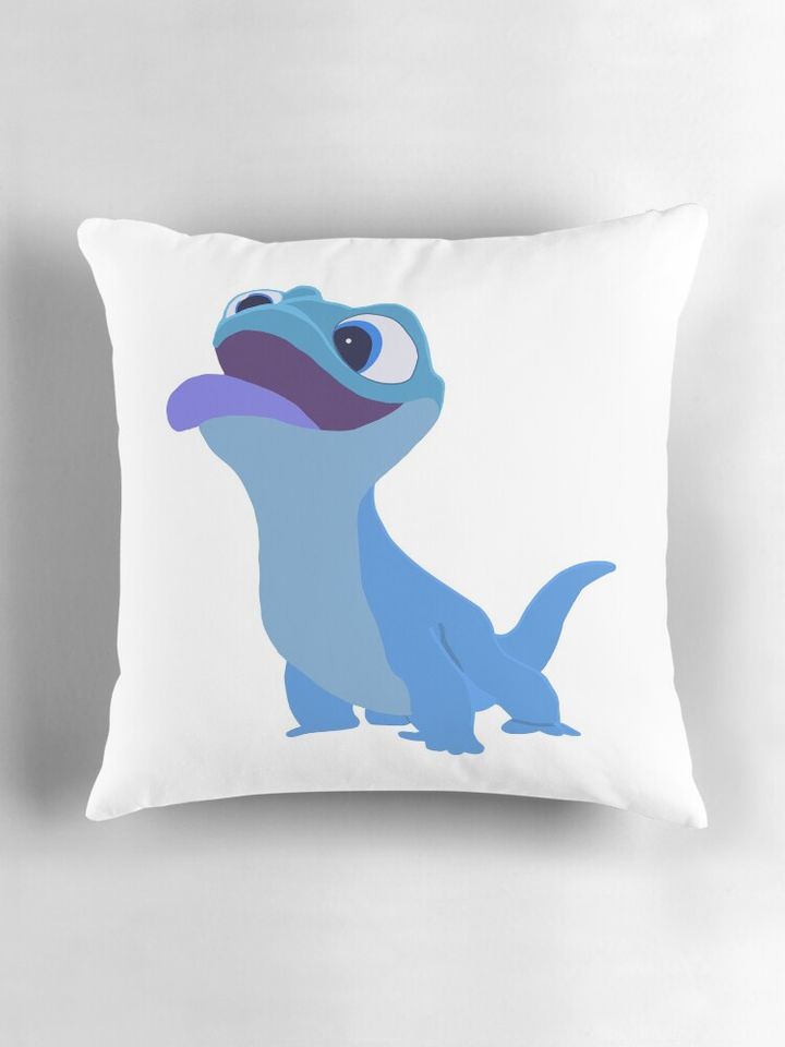 bruni the salamander  Pillow