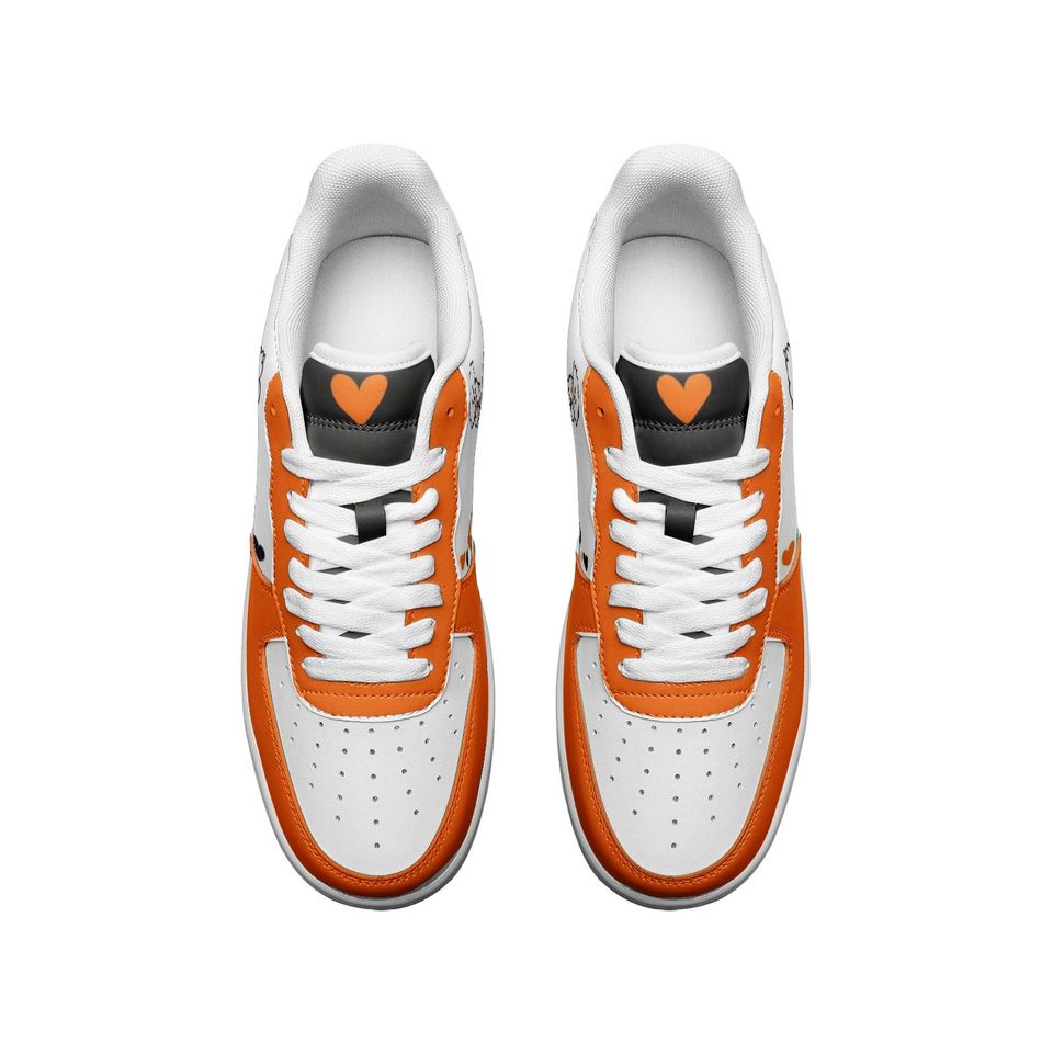 BT21 RJ  Low Top Leather Sneakers