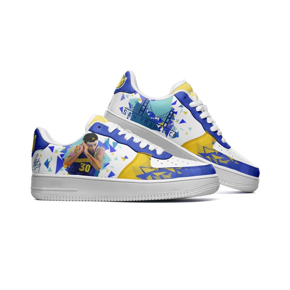 Stephen Curry Leather Low Top Sneakers