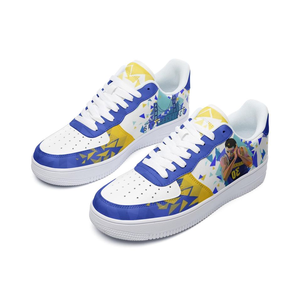 Stephen Curry Leather Low Top Sneakers