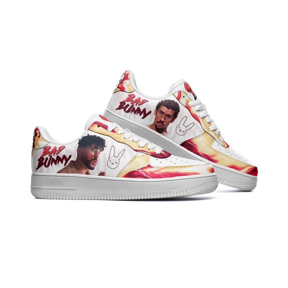 bad bunny Leather Low Top Sneakers