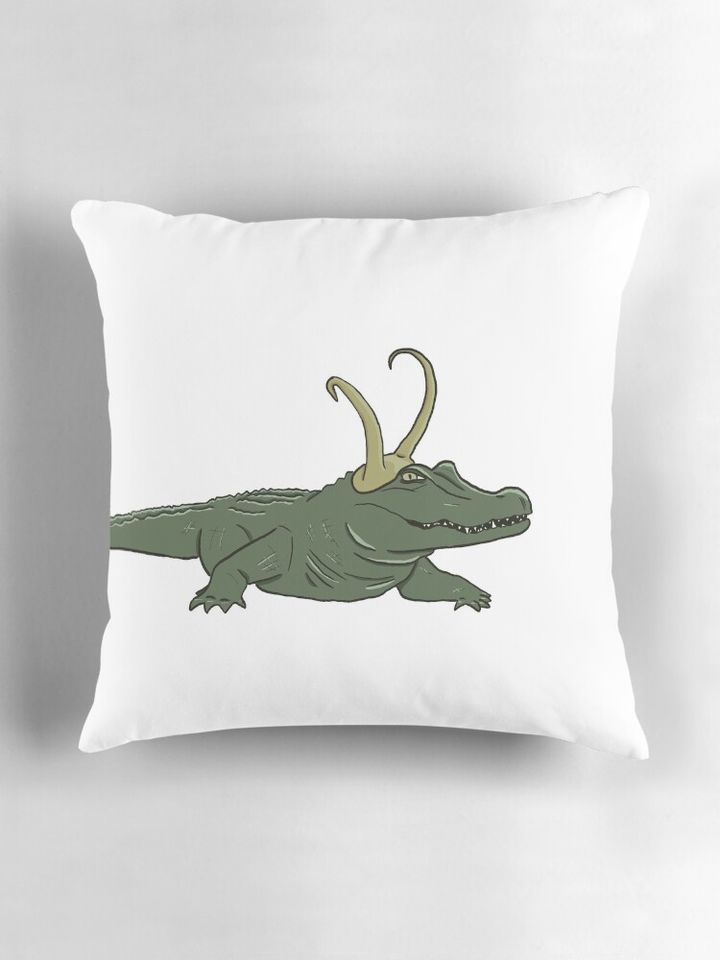 Alligator Loki Pillow