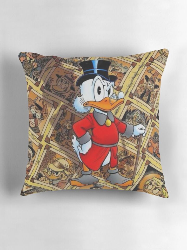 Scrooge McDuck Pillow
