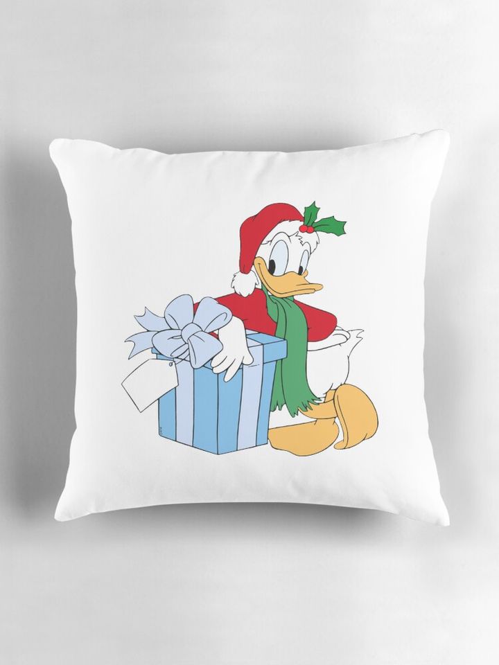 Disney Donald Duck Christmas Style Pillow