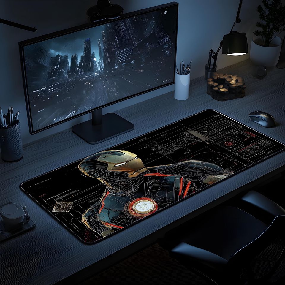 Iron Man Desk Mat