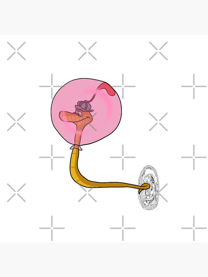 Sir Hiss and His Amazing Flying Machine Pillow