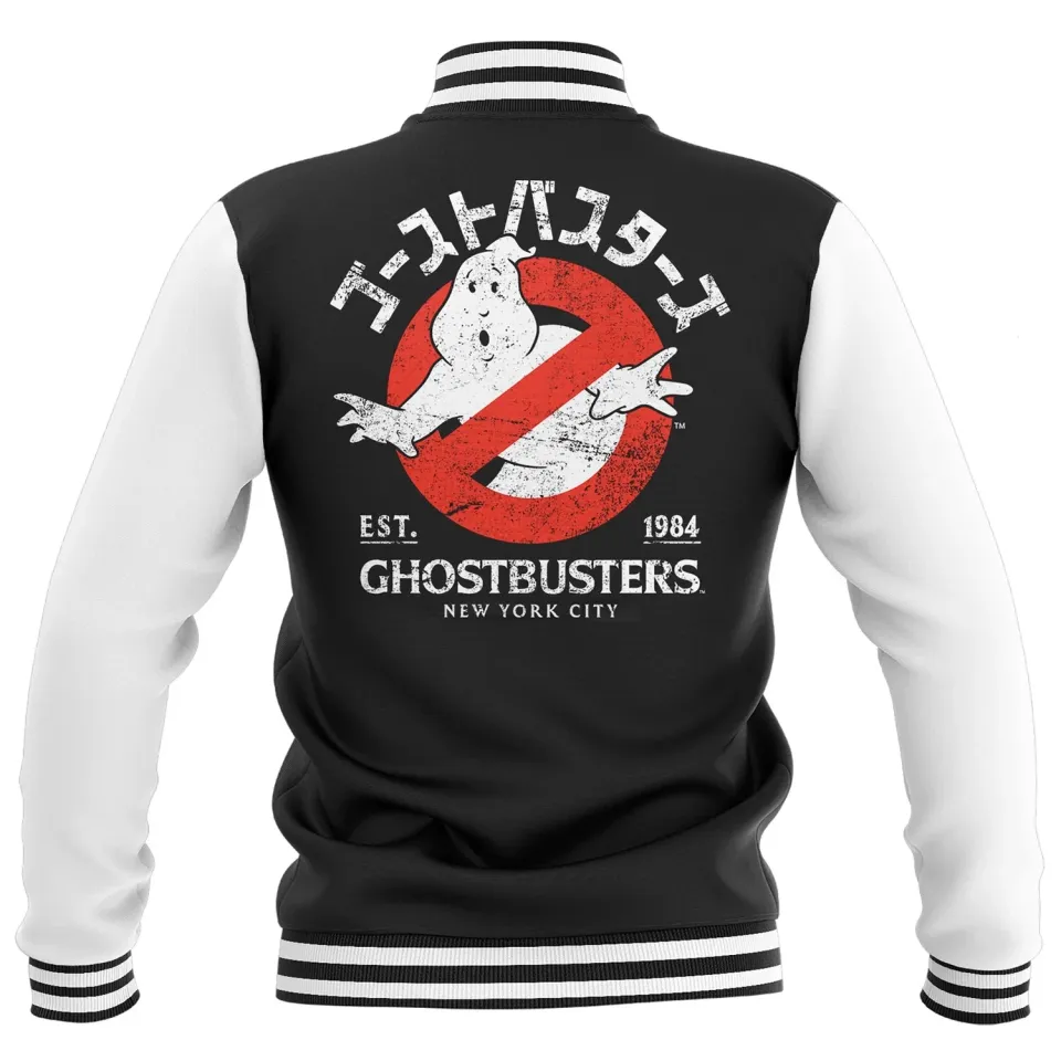 Ghostbusters EST. 1984 Embroidered Varsity Jacket