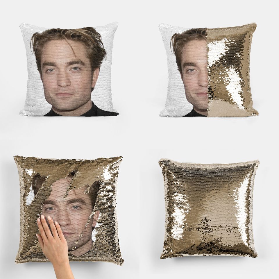 ROBERT PATTINSON - Fan Sequin Pillowcase