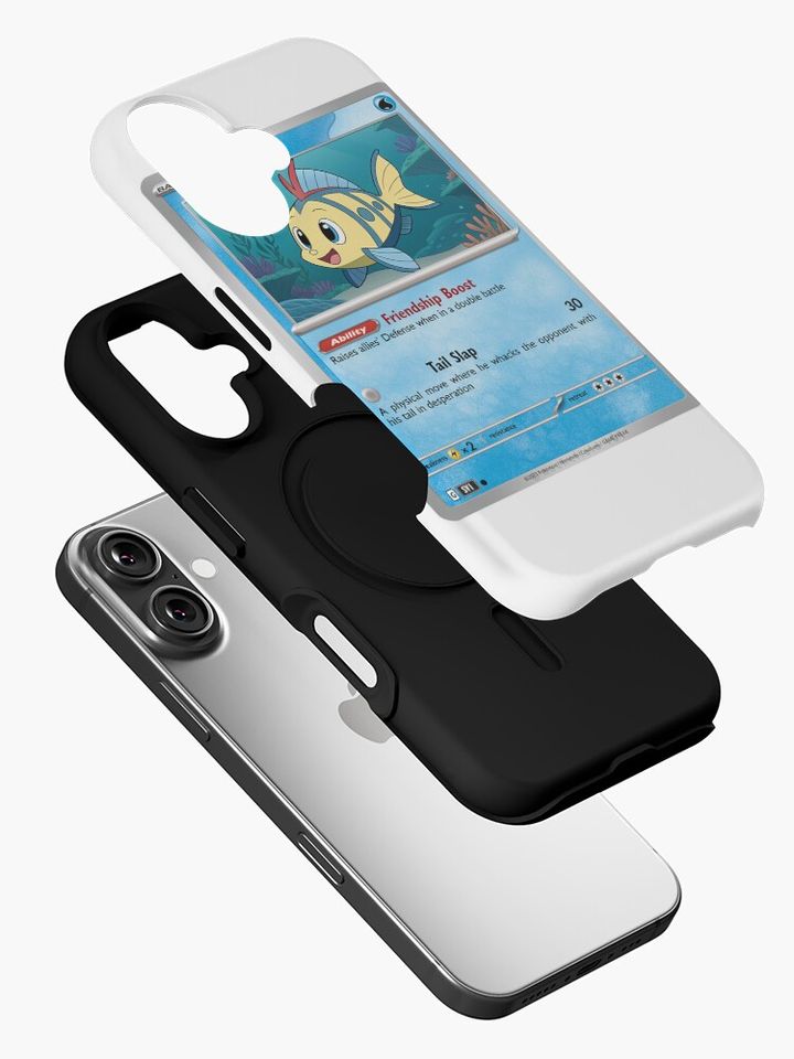 Flounder'd Fish Card  iPhone Case