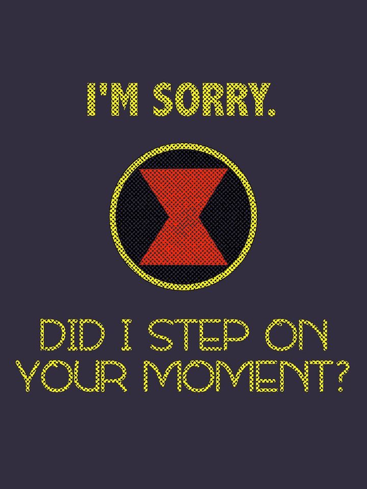 Did I Step On Your Moment? Fitted T-Shirt