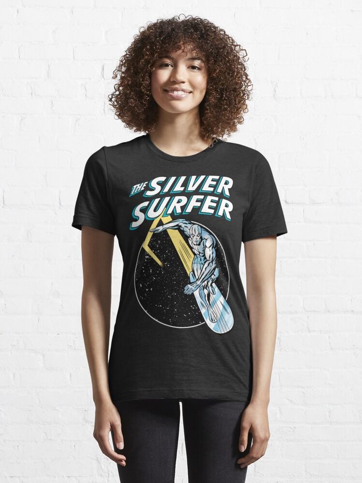 Cosmic Silver Surfer Essential T-Shirt