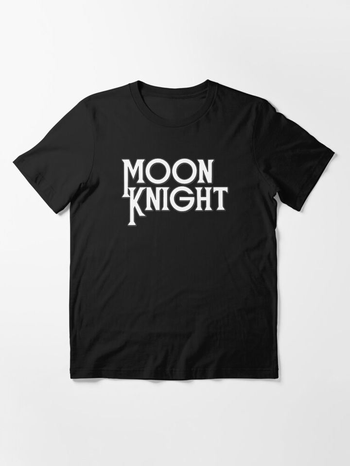 Moon Knight - Classic Title - Clean Essential T-Shirt
