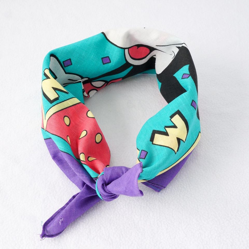 Minnie Mouse Vintage Disney Square Scarf | Mother's Day Gift Idea