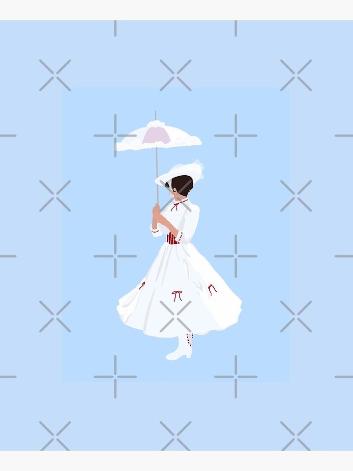 Jolly Holiday Mary Poppins Apron