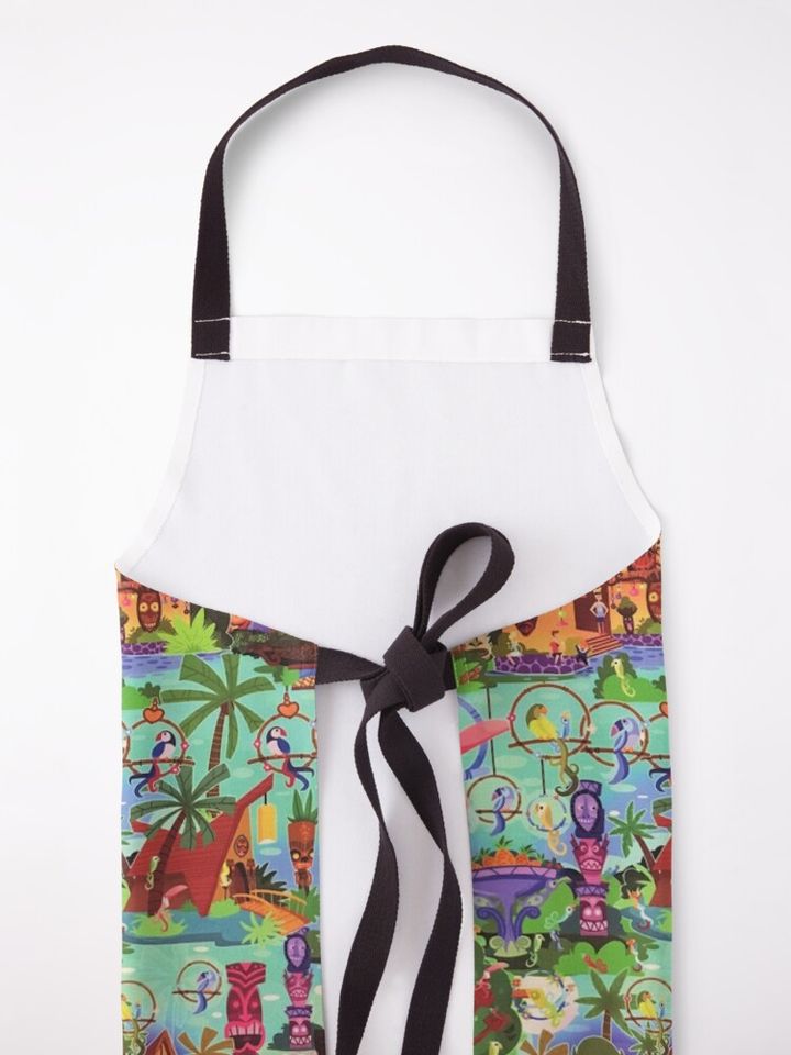 The ORIGINAL Enchanted Tiki Room Collage Apron