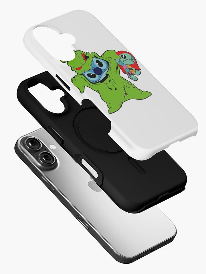 Stitch Oogie boogie iPhone Case