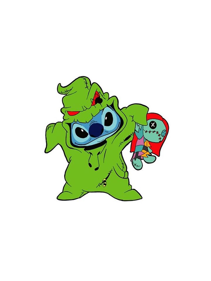 Stitch Oogie boogie iPhone Case