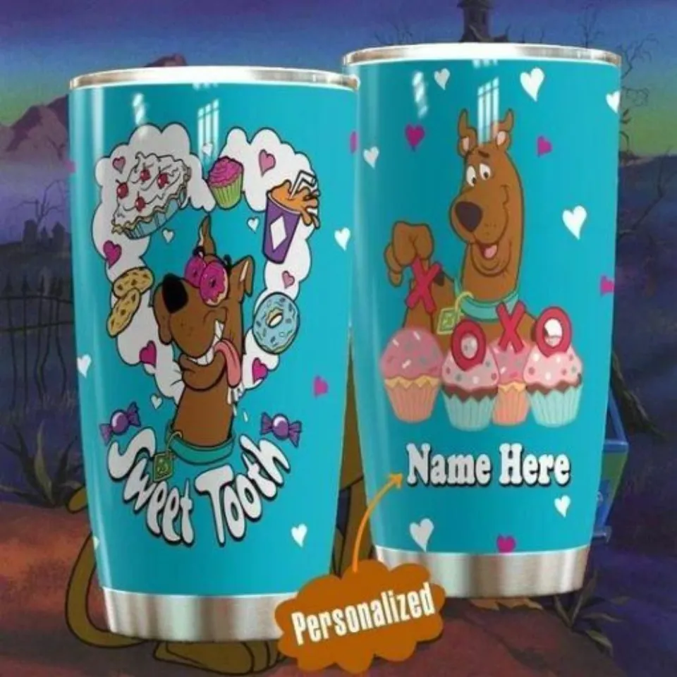 Personalized Name Scooby-Doo Sweet Stainless Tumbler 20oz