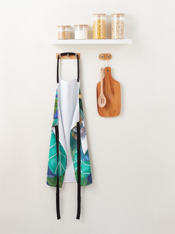 Butterfly Gazing  Apron