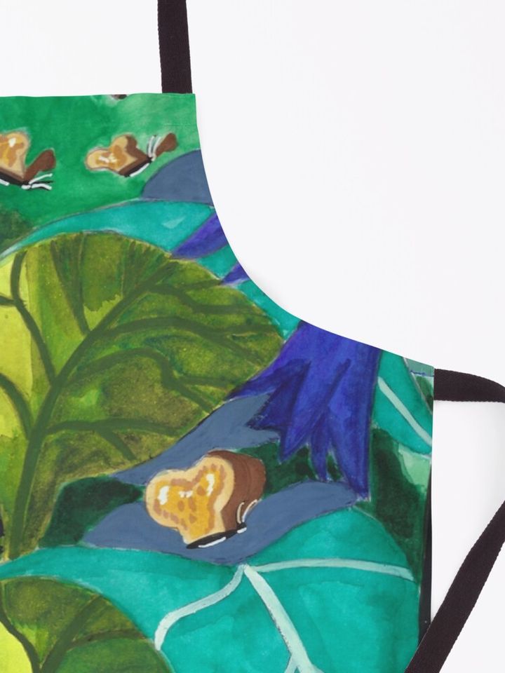 Butterfly Gazing  Apron