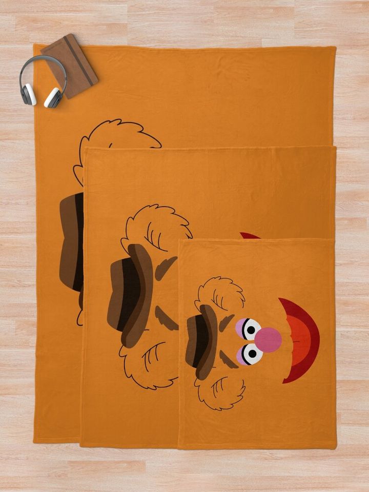 Fozzie Bear Throw Blanket