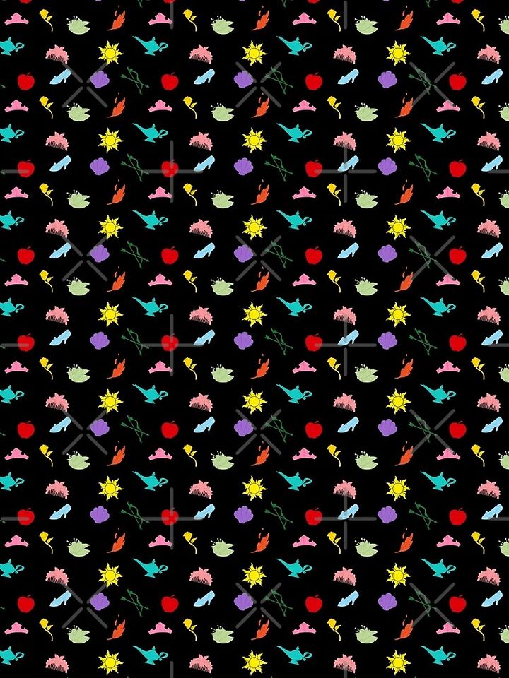Princess Symbol Pattern Variant Scarf