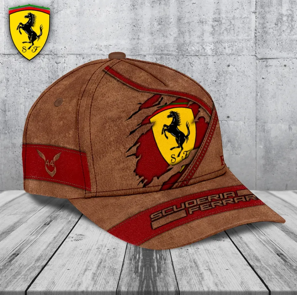 Scu*Deria Fe*Rrari X Le*Wis Ham*Ilton Classic Cap For Fans