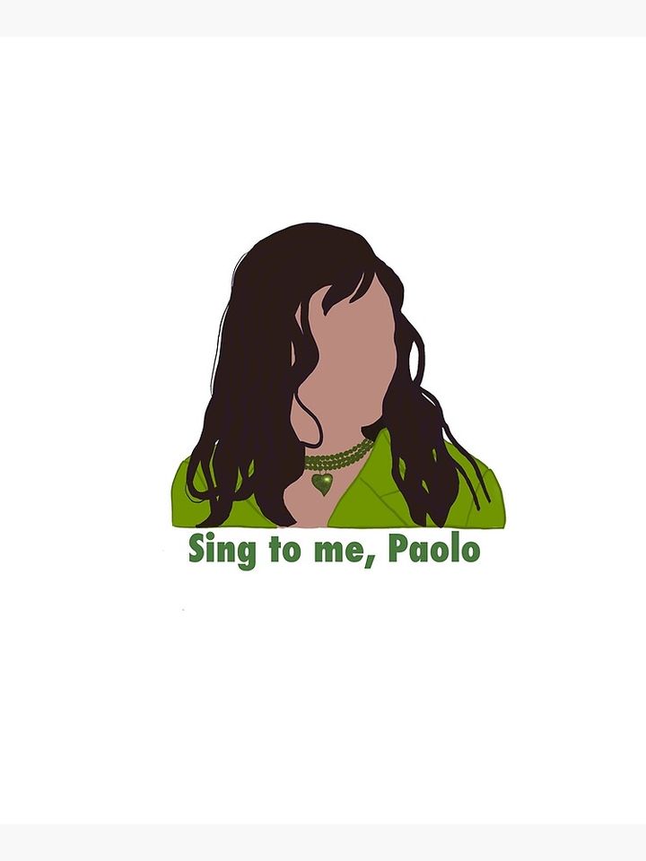 Sing to me Paolo Apron
