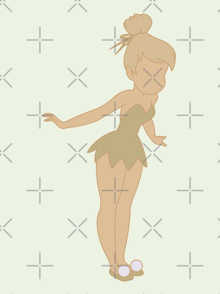 Tinker Bell pastel iPhone Case