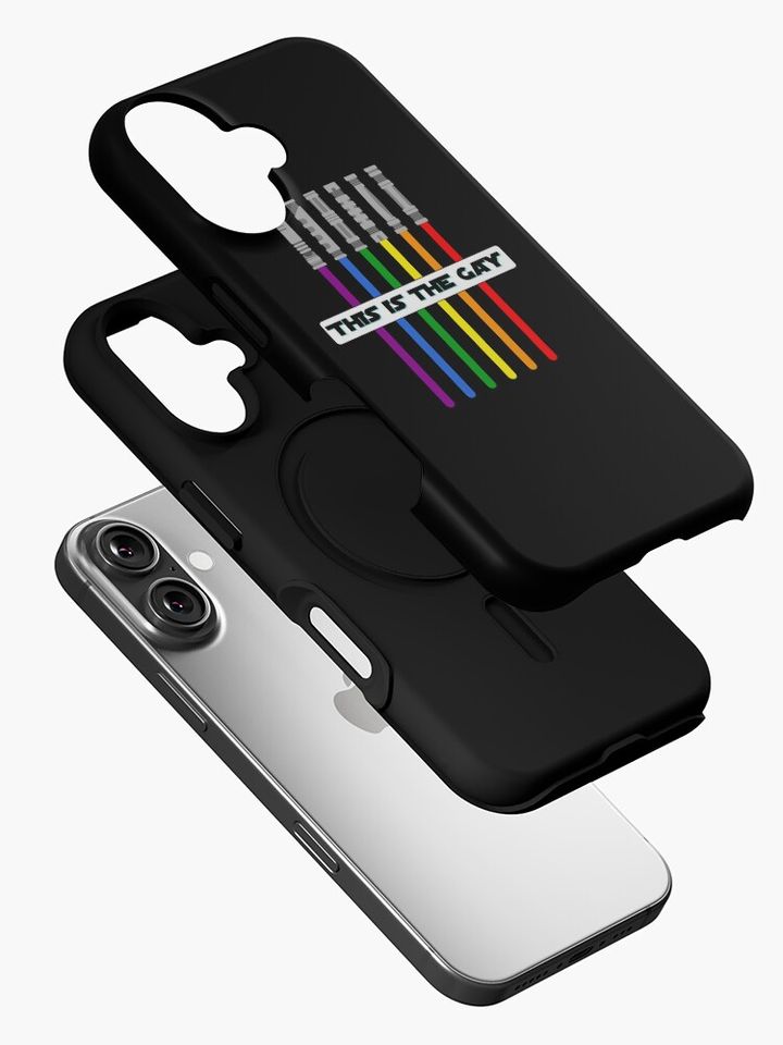 This is the Gay Star Wars Pride iPhone Case