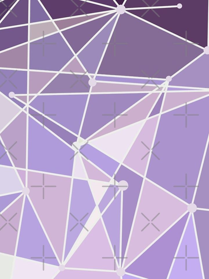 Purple Wall Style iPhone Case