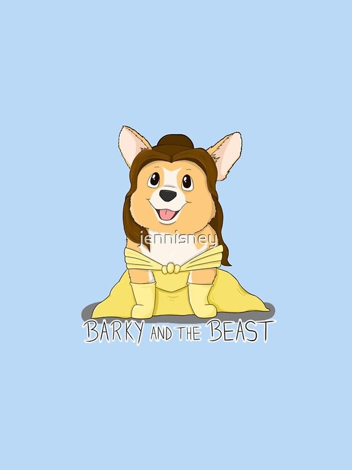 Barky and the Beast iPhone Case