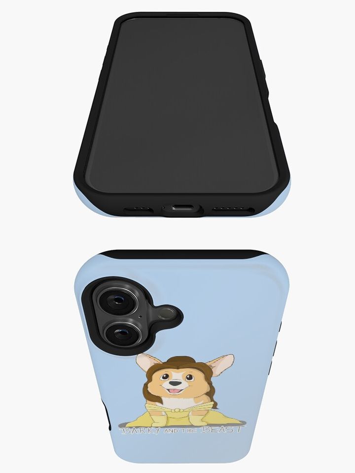 Barky and the Beast iPhone Case