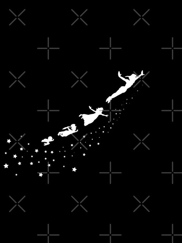 Peter Pan Flying iPhone Case
