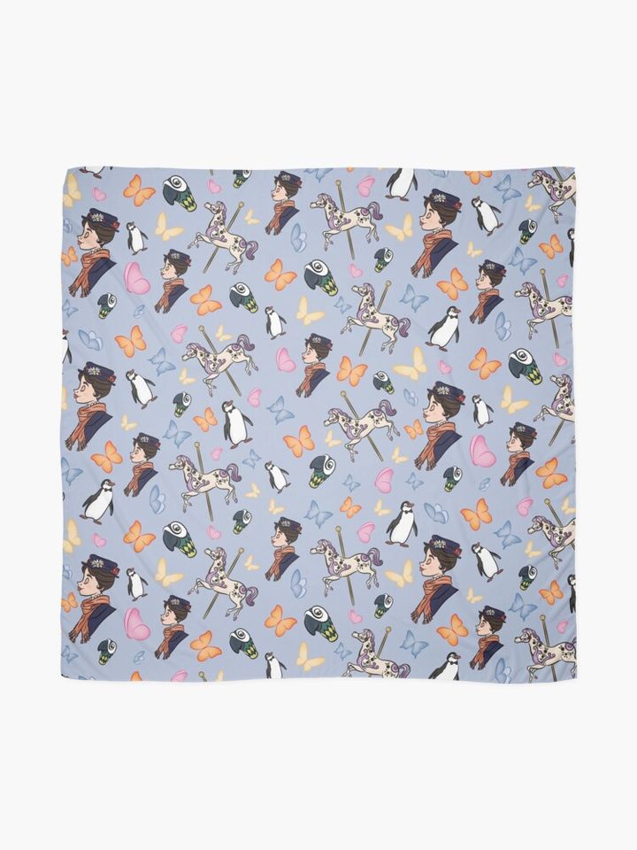 Mary Poppins Pattern Scarf