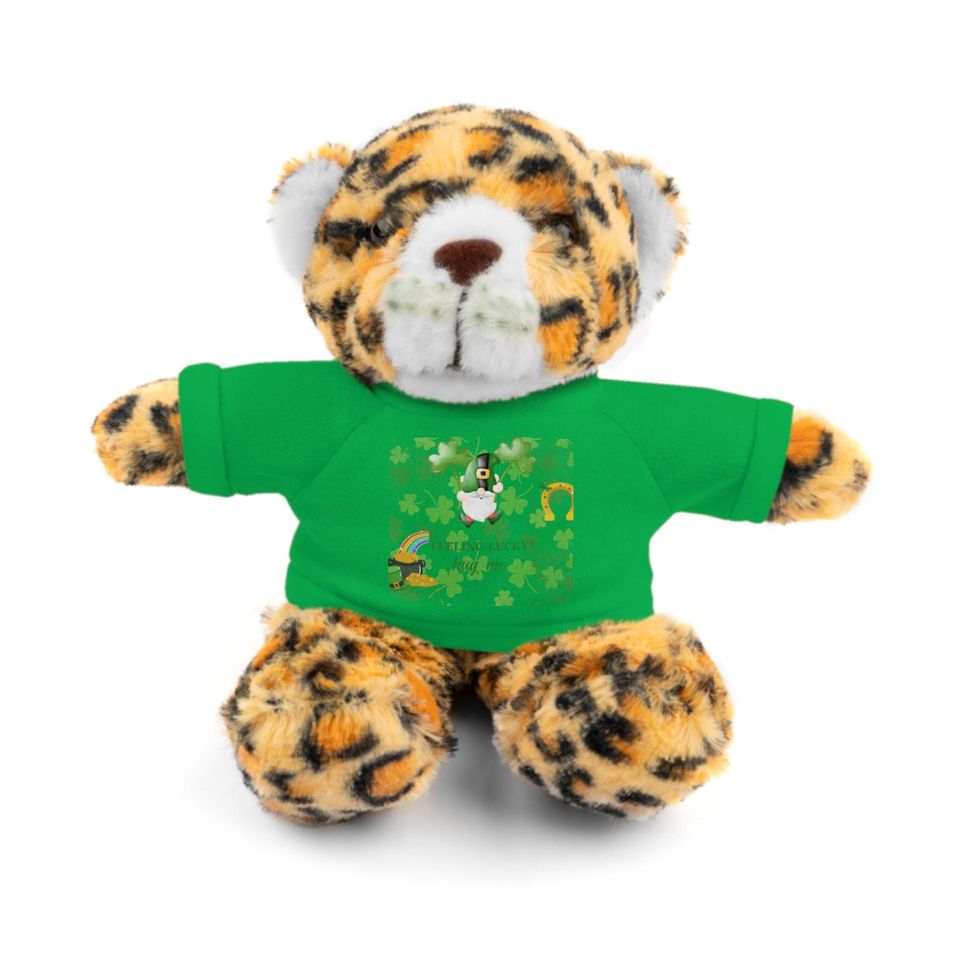 Cute & Funny Stuffed Animals with Tee | 8in tall