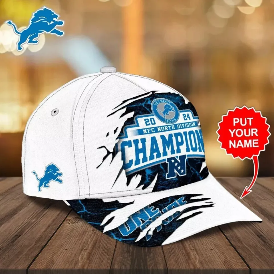 Personalized Detroit Lions Classic Cap - Best Gift For Fans