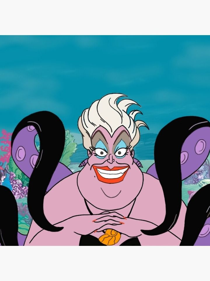 Ursula - The Little Mermaid Pillow