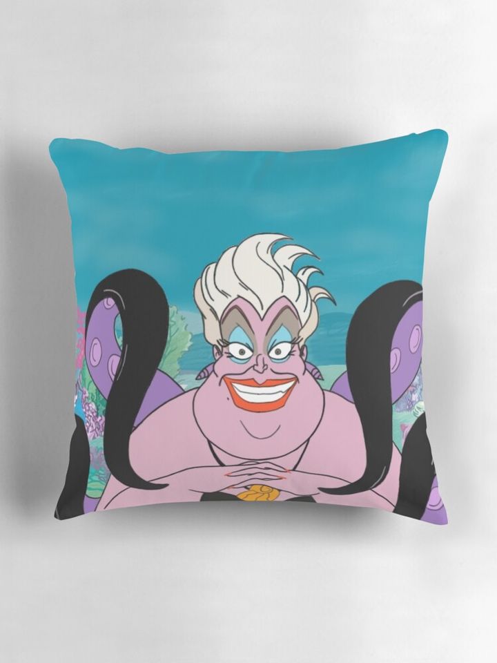 Ursula - The Little Mermaid Pillow
