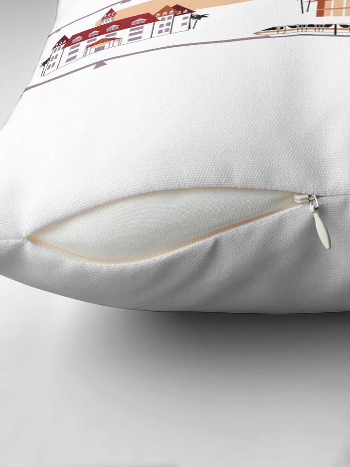 Monorail Loop Pillow