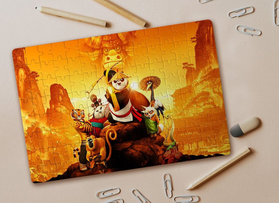 , Disney Kung Fu Panda Jigsaw Puzzzle